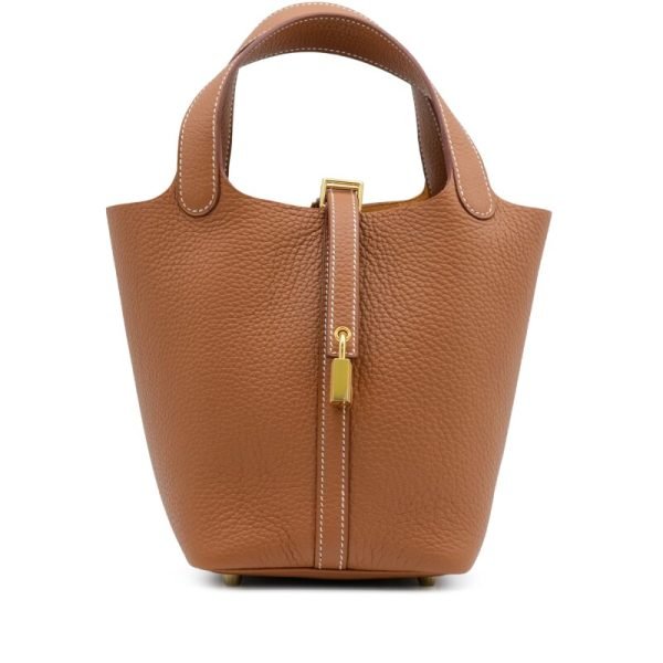 Hermes Gold Clemence Picotin Lock 18 Gold Hardware D2GP4 product photo 1