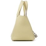 Hermes Jaune Milton Clemence Picotin Lock 18 Palladium Hardware D4ZSL product photo 2