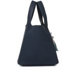 Hermes Bleu De Prusse Clemence Picotin Lock 22 Palladium Hardware 75189 product photo 2