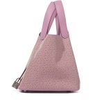 Hermes Mauve Sylvestre Swift Lucky Daisy Picotin Lock 18 Palladium Hardware D45T8 product photo 3