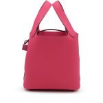 Hermes Rose Mexico Clemence Monochrome So Pink Picotin Lock 18 Pink Hardware CZ2MM product photo 2