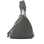 Hermes Gris Meyer Clemence Picotin Lock 18 Palladium Hardware D4WGC product photo 3