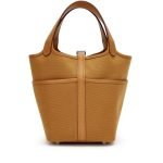Hermes Sesame Swift And Toile Goeland Cargo Picotin Lock 18 Palladium Hardware CTNF6 product photo 4