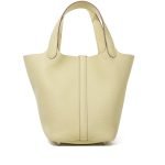 Hermes Jaune Milton Clemence Picotin Lock 18 Palladium Hardware D4ZSL product photo 4