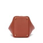 Hermes Cuivre Clemence And Capucine Swift Verso Picotin Lock 18 Gold Hardware Crwpz product photo 5
