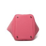 Hermes Rose Azalée Clemence Picotin Lock 18 Palladium Hardware D4WGB product photo 5