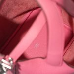 Hermes Rose Azalée Clemence Picotin Lock 18 Palladium Hardware D4WGB product photo 6