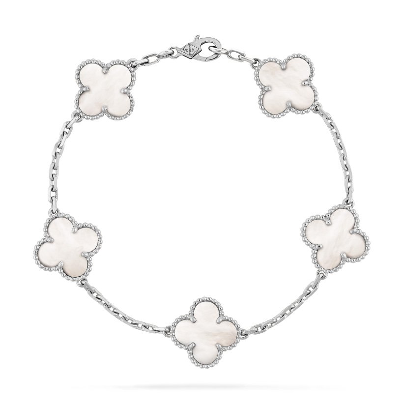 Vintage Alhambra Bracelet, 5 Motifs VCARF48400 product photo 1