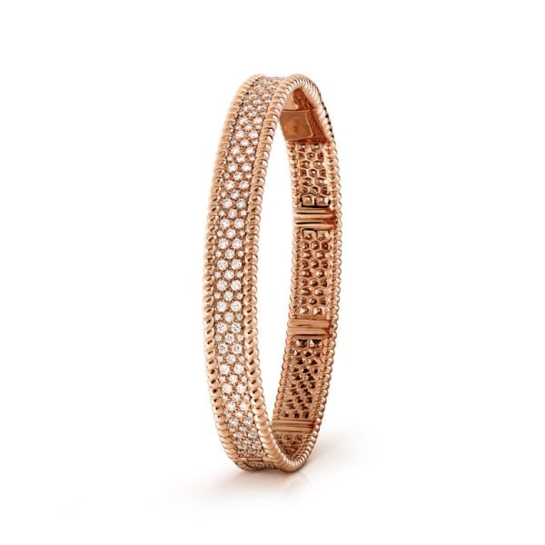 Perlee Diamonds Bracelet, 3 Rows, Medium Model VCARN9WF00 product photo 1