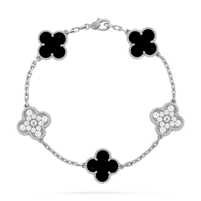 Vintage Alhambra Bracelet, 5 Motifs VCARP2R900 product photo 1