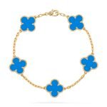 Vintage Alhambra Bracelet, 5 Motifs VCARP34900 product photo 1