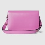 Gucci Horsebit 1955 Small Shoulder Bag Brown - Gucci Shoulder Bag back view