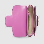 Gucci Horsebit 1955 Small Shoulder Bag Brown - Gucci Shoulder Bag strap detail