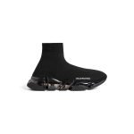 Womens Speed 2.0 Full Clear Sole Recycled Knit Sneaker In Black 617196W2DC41000 product photo 3
