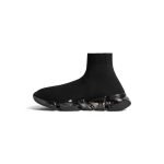 Womens Speed 2.0 Full Clear Sole Recycled Knit Sneaker In Black 617196W2DC41000 product photo 5