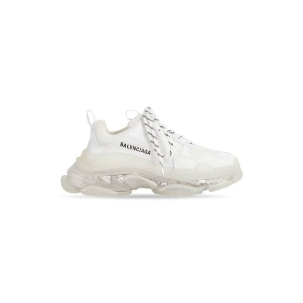 Mens Triple S Clear Sole Sneaker In White 541624W2FB19000 product photo 2