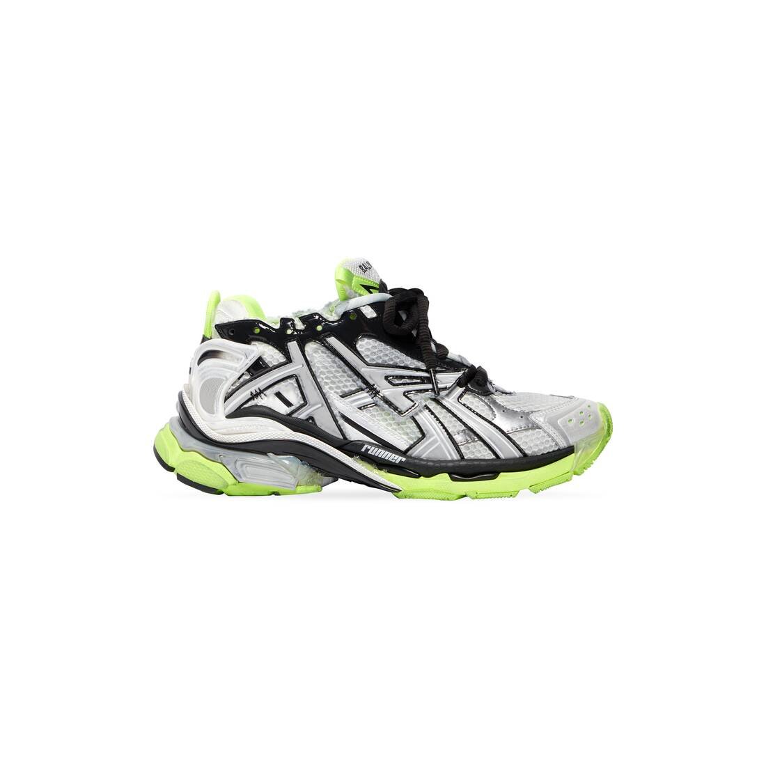 Mens Runner Sneaker In White 677403W3RBP1093 product photo 3