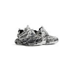 Mens Track Graffiti Sneaker In White/black 542023W3RRA9010 product photo 2