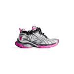 Womens Runner Sneaker In Silver/black/neon-Pink 772767W3RBW9155 product photo 3