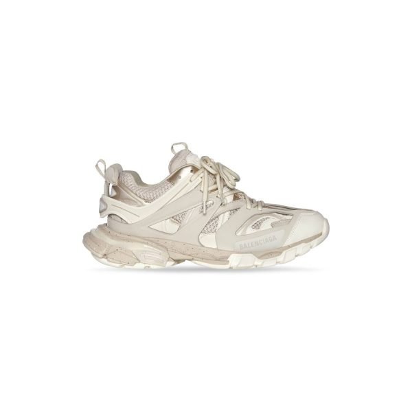 Womens Track Sneaker Recycled Sole In Beige 542436W3FE49697 product photo 2