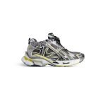 Mens Runner Sneaker In Grey/yellow/white 772774W3RMU1279 product photo 3