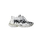Womens Runner Graffiti Sneaker In White 772767W3RBQ9010 product photo 3