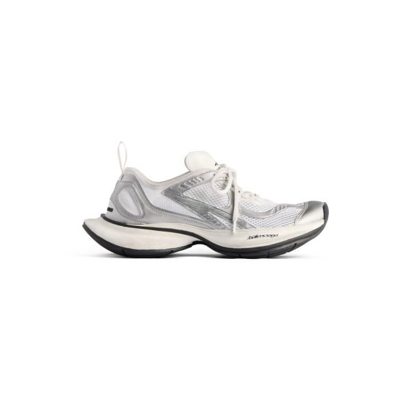 Mens Circuit Sneaker In White/silver 793945WFLGY9100 product photo 3