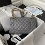 Chanel Classic 11.12 Handbag Gold Hardware C19 product photo 2