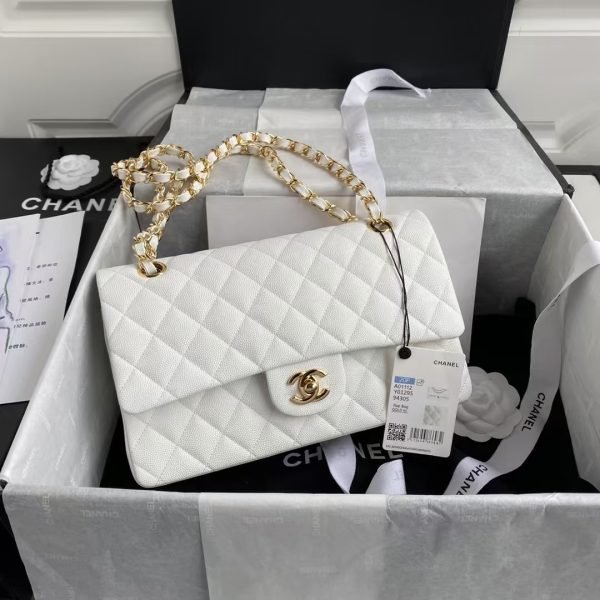 Chanel Classic 11.12 Handbag Caviar Gold Hardware C26 product photo 1