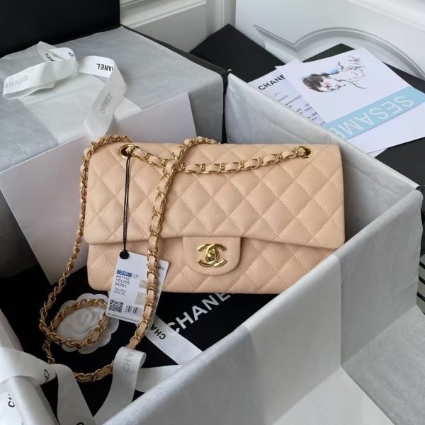 Chanel Classic 11.12 Handbag Caviar Gold Hardware C34 product photo 1