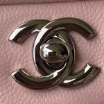 Chanel Small Classic Handbag Caviar Silver Hardware S8 product photo 3