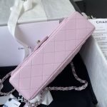 Chanel Small Classic Handbag Silver Hardware S31 product photo 6