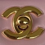 Chanel Small Classic Handbag Gold Hardware S46 product photo 3