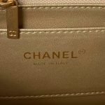 Chanel AS5011 Flap Bag Shiny Lambskin Imitation Pearls & Gold-Tone Metal White AS5011 u767d product photo 7