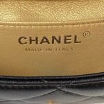 Chanel AS4868 Mini Flap Bag Pearl Lambskin Faux Pearl & Gold Metal Black AS4868 u9ed1 product photo 7