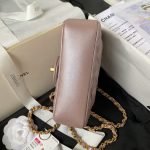 Chanel AS4385 Mini Flap Bag Pearl Lambskin Faux Pearl & Gold Metal Pink Iridescent AS4385 u7c8 product photo 4