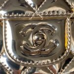 Chanel AS4647 Mini Flap Bag With Star Coin Purse Metallic Calfskin & Gold Metallic Gold AS4647 product photo 8