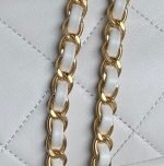 Chanel 24B AS5038 Lambskin Clutch White AS5038 u767du8272 product photo 7