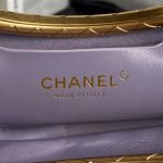 Chanel 24B AS5038 Lambskin Clutch Purple AS5038 u7d2bu8272 product photo 7