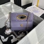 Chanel 24B AS5038 Lambskin Clutch Purple AS5038 u7d2bu8272 product photo 1