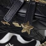 Chanel 24C AS4579 Star Bag Black Lambskin Light Gold Hardware AS4579 u9ed1u8272 product photo 6