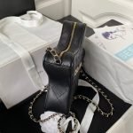 Chanel 24C AS4579 Star Bag Black Lambskin Light Gold Hardware AS4579 u9ed1u8272 product photo 4