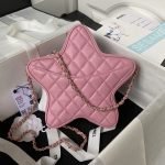 Chanel 24C AS4579 Star Bag Pink Lambskin Light Gold Hardware AS4579 u7c89 product photo 2
