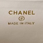 Chanel 24C AP3573 Mini Backpack Lambskin Gold Metal White AP3573 u767du8272 product photo 8