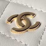 Chanel 24C AP3573 Mini Backpack Lambskin Gold Metal White AP3573 u767du8272 product photo 3