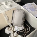 Chanel 24C AP3573 Mini Backpack Lambskin Gold Metal Grey AP3573 u7070u8272 product photo 8