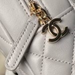 Chanel 24C AP3573 Mini Backpack Lambskin Gold Metal Grey AP3573 u7070u8272 product photo 6