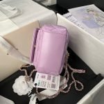Chanel 24C AP3573 Mini Backpack Lambskin Gold Metal Purple AP3573 u7d2bu8272 product photo 6