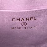 Chanel 24C AP3573 Mini Backpack Lambskin Gold Metal Purple AP3573 u7d2bu8272 product photo 9