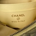 Chanel 24S AP4000 Mini Clutch With Chain Crossbody Bag Yellow Caviar Light Gold Hardware AP4000 product photo 8